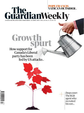 Cover of The Guardian Weekly