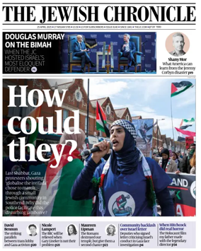 Cover of The Jewish Chronicle
