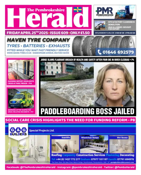 Cover of The Pembrokeshire Herald