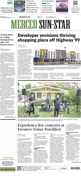 Cover of Merced Sun-Star