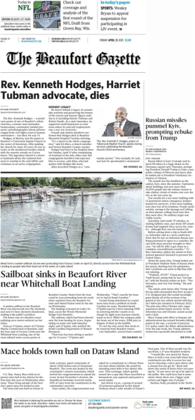 Cover of The Beaufort Gazette