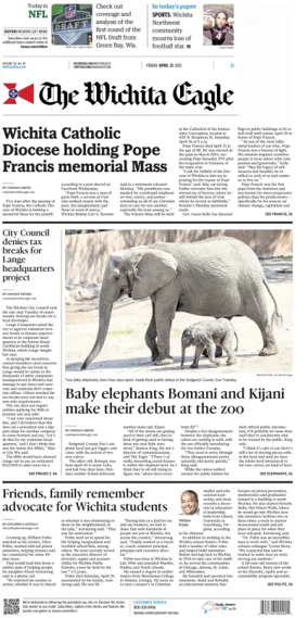 Cover of The Wichita Eagle