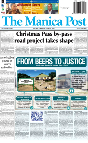 Cover of The Manica Post