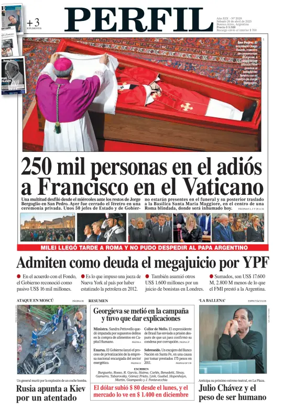 Cover of Perfil (Sabado)