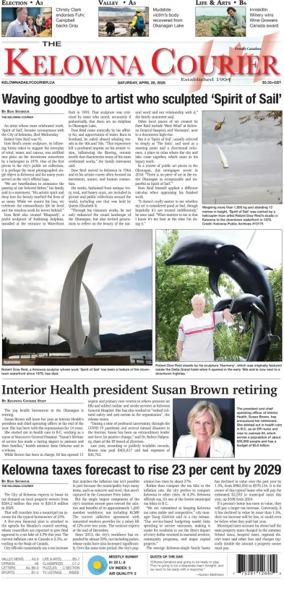 Cover of The Daily Courier