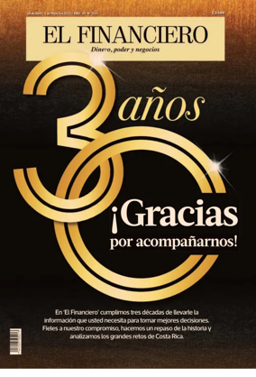 Cover of El Financiero (Costa Rica)