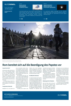 Cover of Euronews (German Edition)