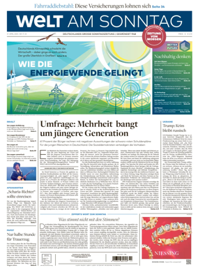 Cover of Welt am Sonntag