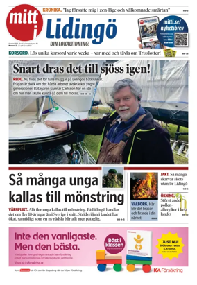 Cover of Mitt i Lidingö