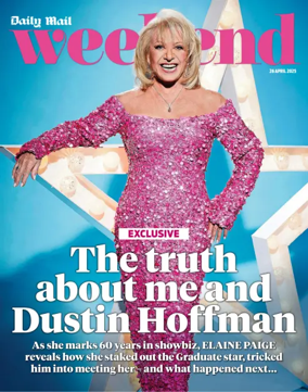 Cover of Daily Mail Weekend Magazine