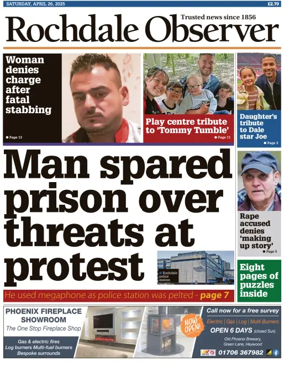 Cover of Rochdale Observer