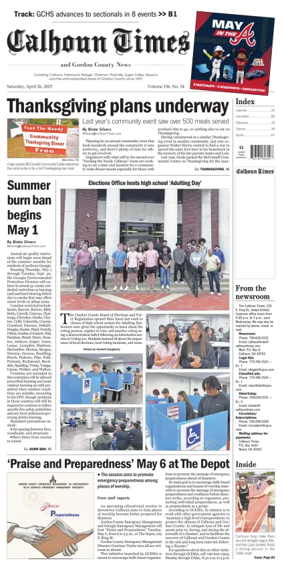 Cover of Calhoun Times