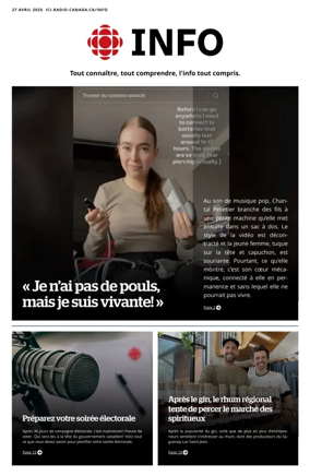 Cover of Radio-Canada Info