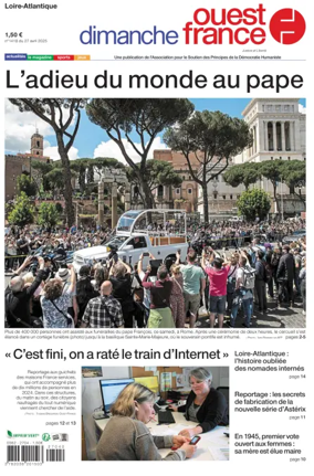 Cover of Dimanche Ouest France (Loire-Atlantique)