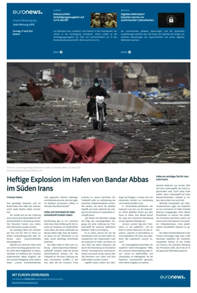 Cover of Euronews (German Edition)