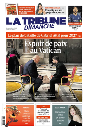 Cover of La Tribune Dimanche (France)
