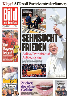Cover of Bild am Sonntag