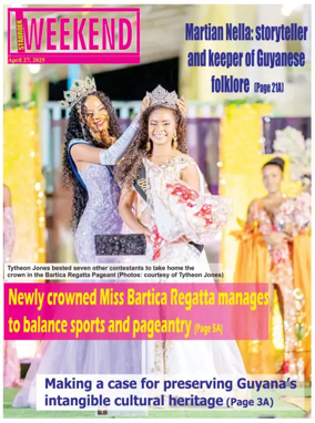 Cover of Stabroek News Sunday