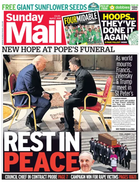 Cover of Sunday Mail (UK)