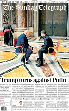 Cover of The Sunday Telegraph
