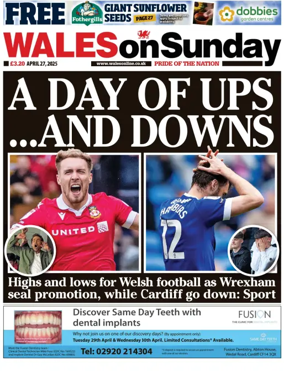 Cover of Wales On Sunday