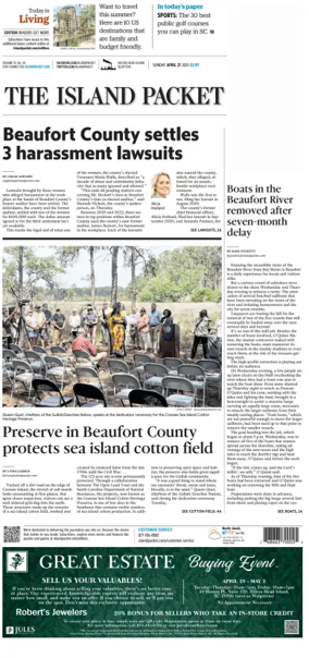 Cover of The Island Packet (Sunday)