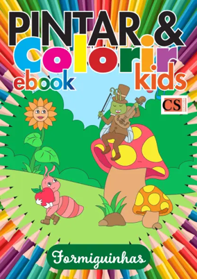 Cover of Pintar e Colorir Kids