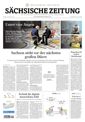Cover of Sächsische Zeitung  (Dippoldiswalde)