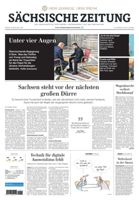 Cover of Sächsische Zeitung  (Niesky)