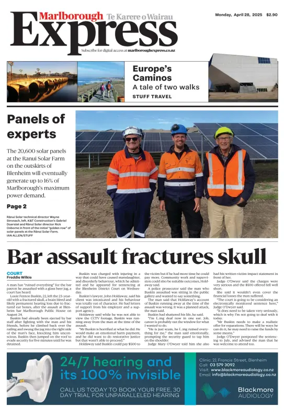 Cover of Marlborough Express