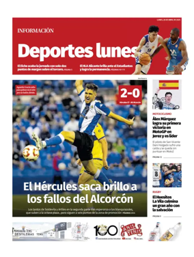 Cover of Deporte Lunes