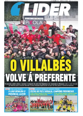 Cover of La Voz de Galicia (Monforte) - Lider