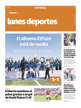 Cover of Lunes Deportes