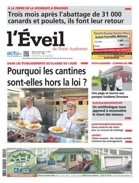 Cover of L'Éveil de Pont-Audemer