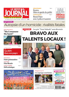 Cover of Le Petit Journal - L'hebdo du Lot-et-Garonne