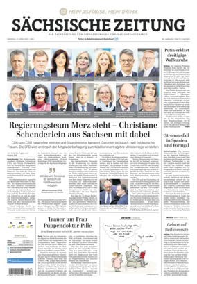 Cover of Sächsische Zeitung  (Dippoldiswalde)