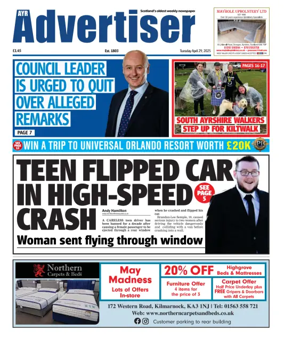 Cover of Ayr Advertiser
