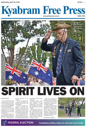 Cover of Kyabram Free Press