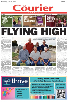 Cover of The Cobram Courier