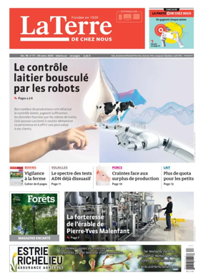 Cover of La Terre de chez nous