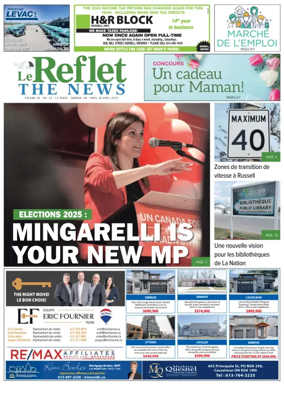 Cover of Le Reflet (The News)