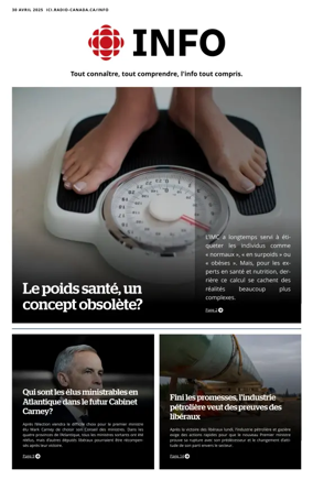 Cover of Radio-Canada Info