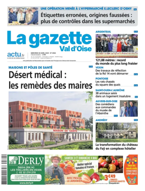 Cover of La Gazette Val d'Oise