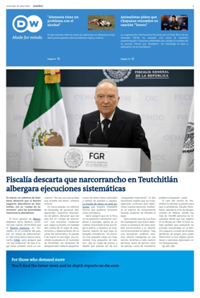 Cover of Deutsche Welle (Spanish edition)