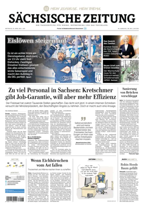 Cover of Sächsische Zeitung  (Niesky)