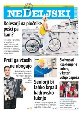Cover of Nedeljski Dnevnik