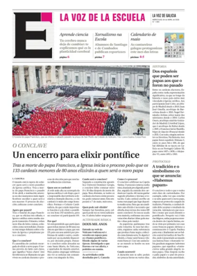 Cover of La Voz de Galicia (Viveiro) - La Voz de la Escuela