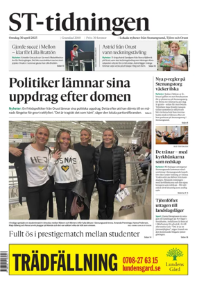 Cover of ST tidningen