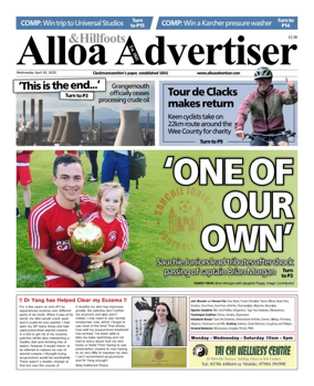 Cover of Alloa Advertiser