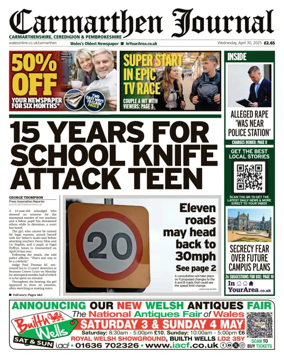 Cover of Carmarthen Journal